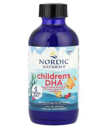 Nordic Naturals Childrens dha 119ml children's dgk omega-3 for children