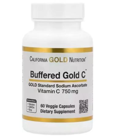 California Gold Nutrition Buffered Vitamin c Buferized vitamin C 700 mg 60 kap