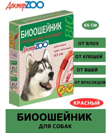 Doctor Zoo Bio -eager for dogs 65 cm red