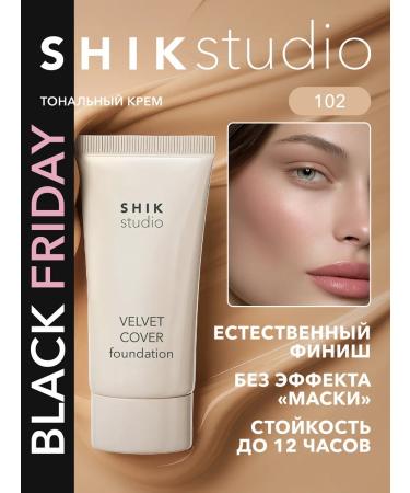 Tonal face cream moisturizing 102 Milk Shikstudio
