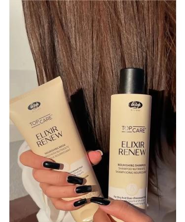 Lisap Elixir restoring shampoo dry and damaged hair - Buy Online on GoSupps.com