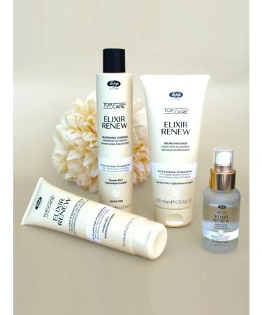 Lisap Elixir restoring shampoo dry and damaged hair - Buy Online on GoSupps.com