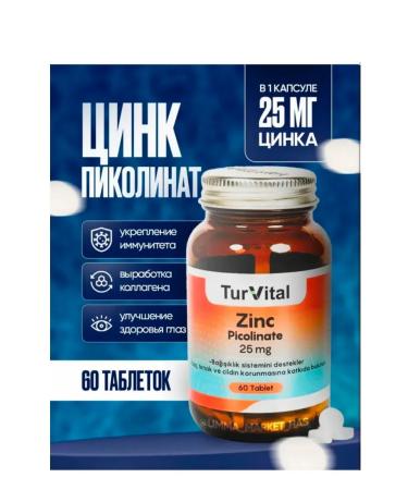Tur Vital Zinc picoline 25mg T rkiye