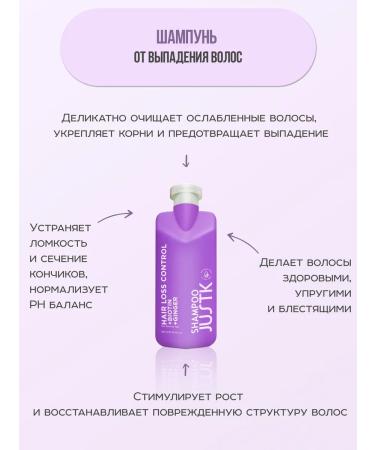 Meili cosmetics Shampoo and hair air conditioner "Just Biotin & Ginger" - Buy Online on GoSupps.com