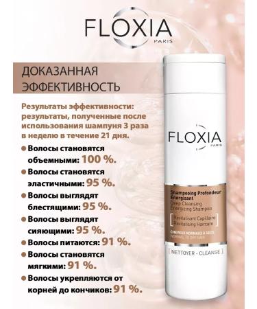 FLOXIA Shampoo power and purification - Buy Online on GoSupps.com