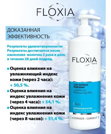 FLOXIA Moisturizing body milk 500 ml - Buy Online on GoSupps.com