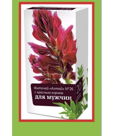 Phytocha for men Altai 26 with red root