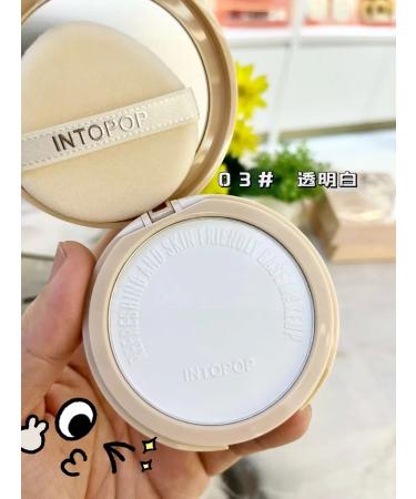 INTOPOP Facial powder in the shape of a kushon - Buy Online on GoSupps.com