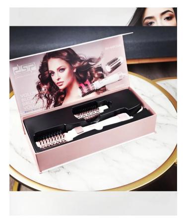 DSP 2 in 1 hairdryer comb hair brush with rotation - Buy Online on GoSupps.com