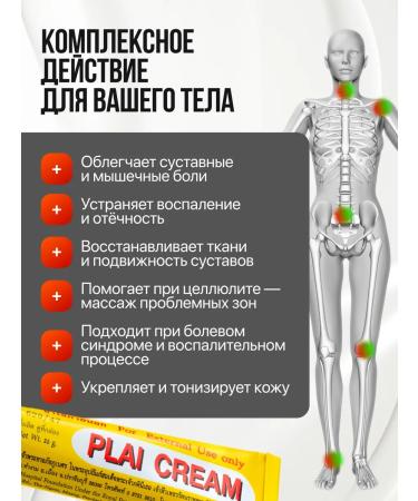 Thai Plai ointment from joint pain and muscles - Buy Online on GoSupps.com
