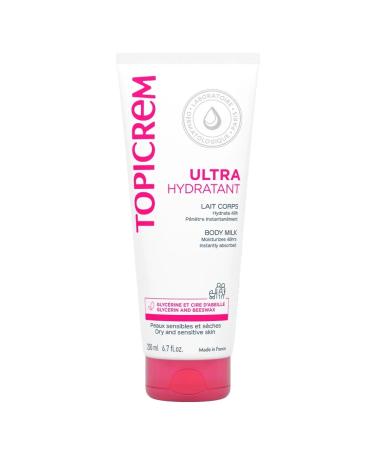 TOPICREM Ultra-moistening milk for body 200 ml - Buy Online on GoSupps.com