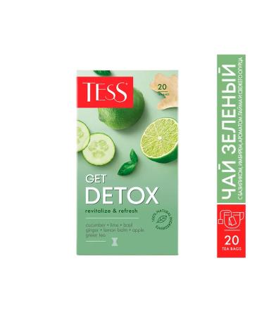 TESS Green Get Detox in bags 20 pcs