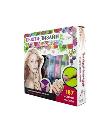 Lukky Beauty Design Set "Neil Art" with pens for nail design - Buy Online on GoSupps.com
