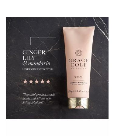 Grace Cole Batter oil cream ginger lily and tangerine 225g - Buy Online on GoSupps.com