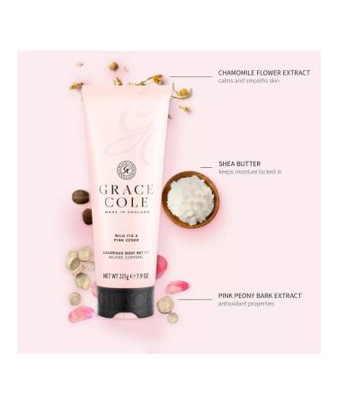 Grace Cole Batter oil cream for wild figs and pink cedar 225g - Buy Online on GoSupps.com