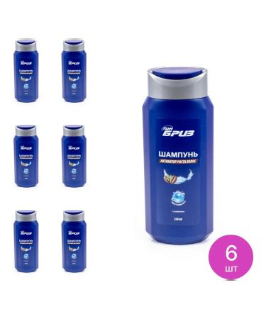 TimBriz Shampoo men's hair growth activator with caffeine 250ml 6 pcs