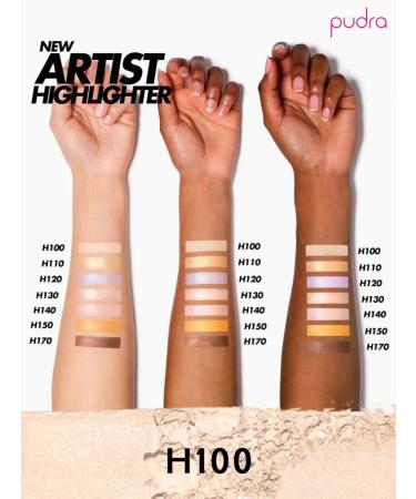 Make Up For Ever The matte highlighter Artist Highlighter H100 - Cheerful Beige - Buy Online on GoSupps.com