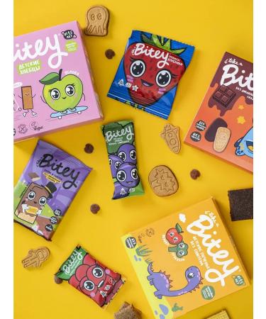Take a Bitey Bityy without sugar bars fruit-hot quadras 12 pcs - Buy Online on GoSupps.com