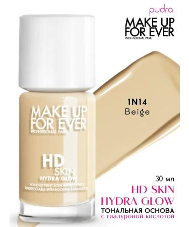 Make Up For Ever Tonal base HD Skin Hydra Glow 1N14 - Beige