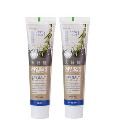 HANIL Korean toothpastes with natural. sea salt 180g *2pcs