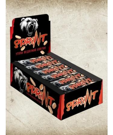 Yashkino Baton with soft caramel and fried peanut