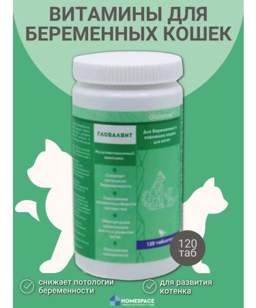 Globalvet Vitamins for pregnant cats 120Tab - Buy Online on GoSupps.com