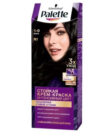 palette Hair Cream N1 (1-0) Black