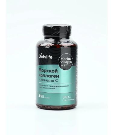 Onlylife Diet Collagen caps with vitamin C in capsules 90 pcs - Buy Online on GoSupps.com