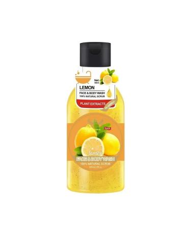 Pretty Cowry Gel-scrub for face and body with lemon