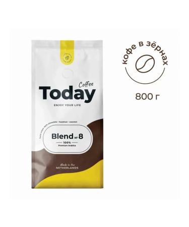 Today Coffee in grains "Blend 8" natural 800 g