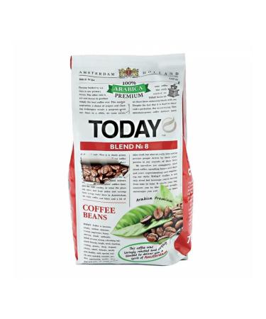 Today Coffee in grains "Blend 8" natural 800 g - Buy Online on GoSupps.com