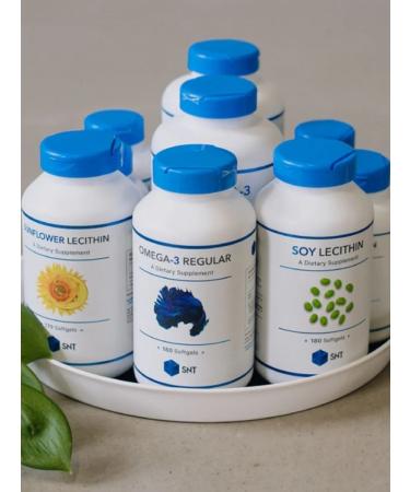 SNT Sunflower lecithin 1200 mg 170 capsules Sunflower lecithin - Buy Online on GoSupps.com