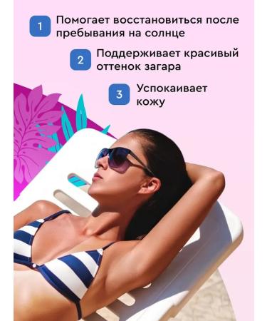 Happy Sun Moisturizing milk after tanning with shimmer and panthenol - Buy Online on GoSupps.com