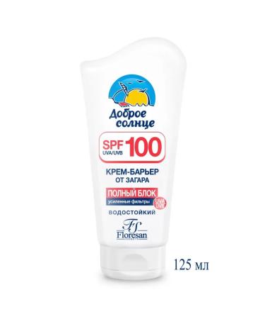 Floresan Waterproof sunscreen barrier from tanning SPF 100 - Buy Online on GoSupps.com