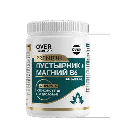 OVER Motherwater Magnesium B6 against stress 60 capsules - Buy Online on GoSupps.com