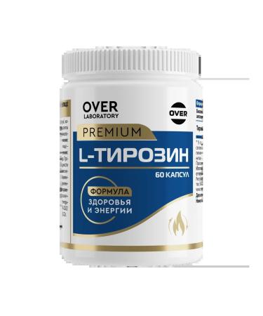 OVER Tyrosin for weight loss and thyroid gland 60 capsules - Buy Online on GoSupps.com