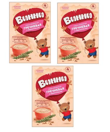 Winnie Dry Milk porridge 200 g 3 pcs