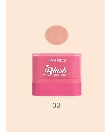FARRES Blue Steak 3 in 1 Rubor Fard Blush 02