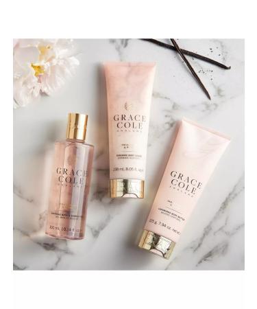 Grace Cole Body scrub vanilla and peony 238ml - Buy Online on GoSupps.com