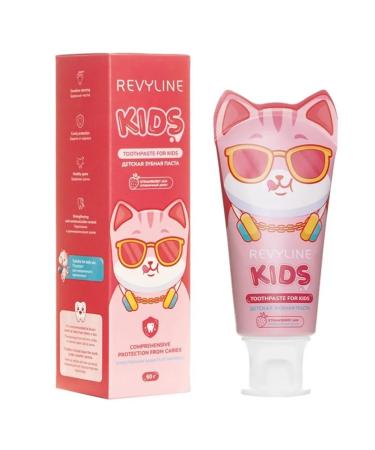 Revyline Children's toothpaste kids strawberries - Buy Online on GoSupps.com
