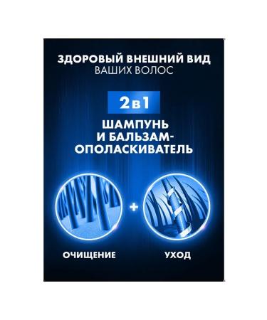 CLEAR VITA ABE Male shampoo 2B1 against dandruff 400 ml - Buy Online on GoSupps.com