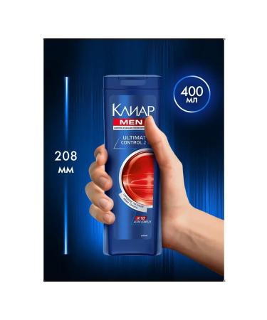 CLEAR VITA ABE Male shampoo 2B1 against dandruff 400 ml - Buy Online on GoSupps.com