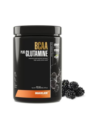 maxler BCAA Plus Glutamine 300g Blue Raspberry