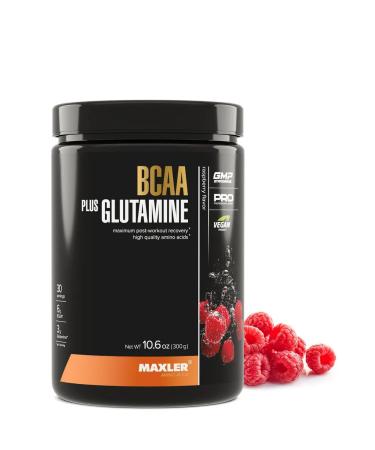 maxler BCAA Plus Glutamine 300g raspberries
