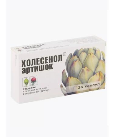 Health from nature Cholenol artichok caps 0.4 g x36pcs