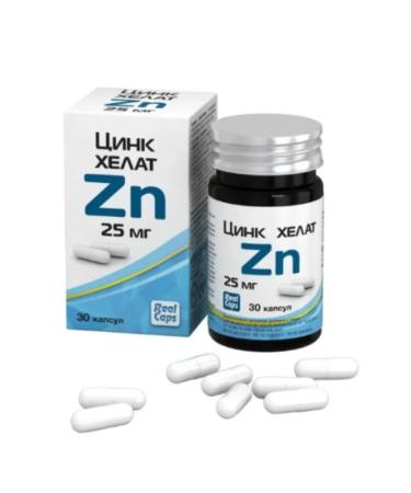 Health from nature Zinc Helat caps 25 mg x30pcs