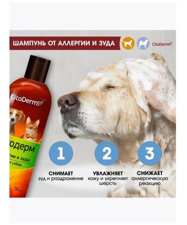 Cytoderm shampoo for dogs and cats of allergies - Buy Online on GoSupps.com