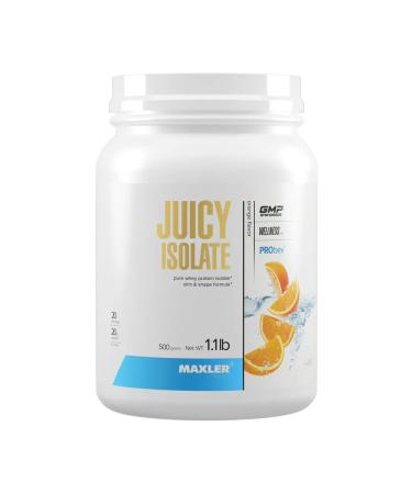 maxler Wasolacy protein Juicy Isolate 500g Orange