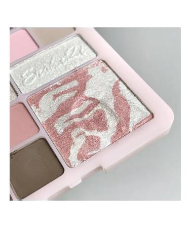 Miss Lara Palette Korean shadows for the eyelids of blush and highlighter - Buy Online on GoSupps.com