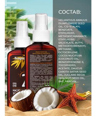 KRASSA Waterproof butter for tanning SPF 25 100 ml - Buy Online on GoSupps.com